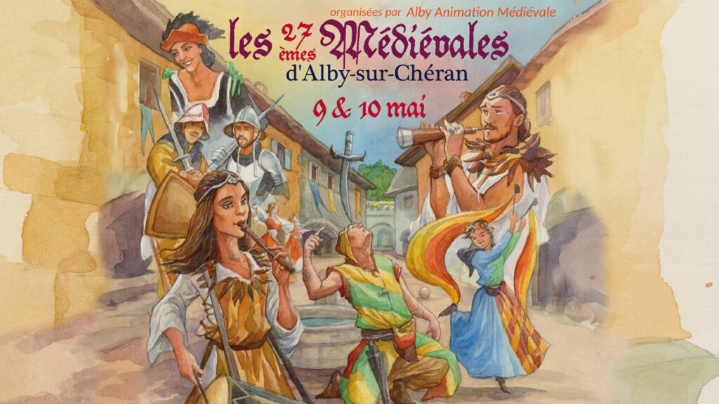 Les 27eme médiévales d'alby sur chéran - 9 et 10 mai 2026